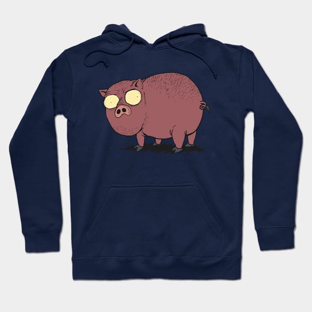 Haunted hog Hoodie by neilkohney